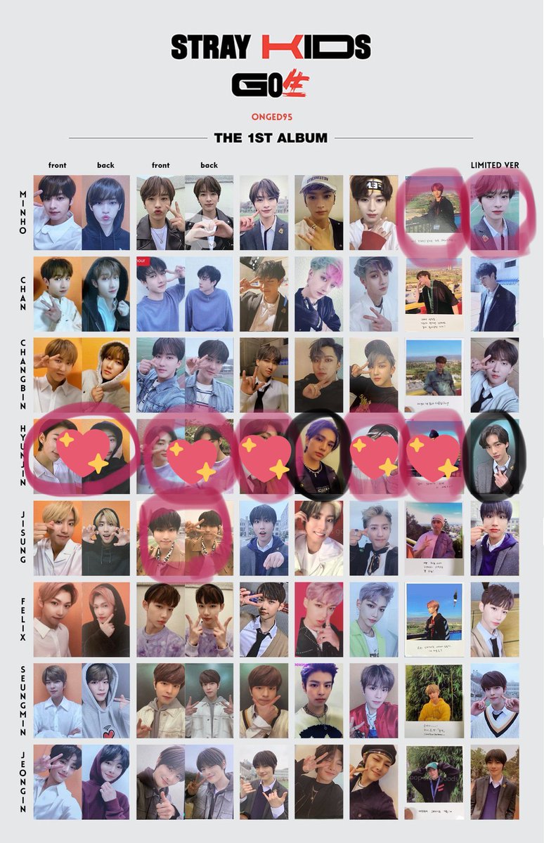 straykids ハンジソントレカGO生店舗特典withfans straykids スキズ GO
