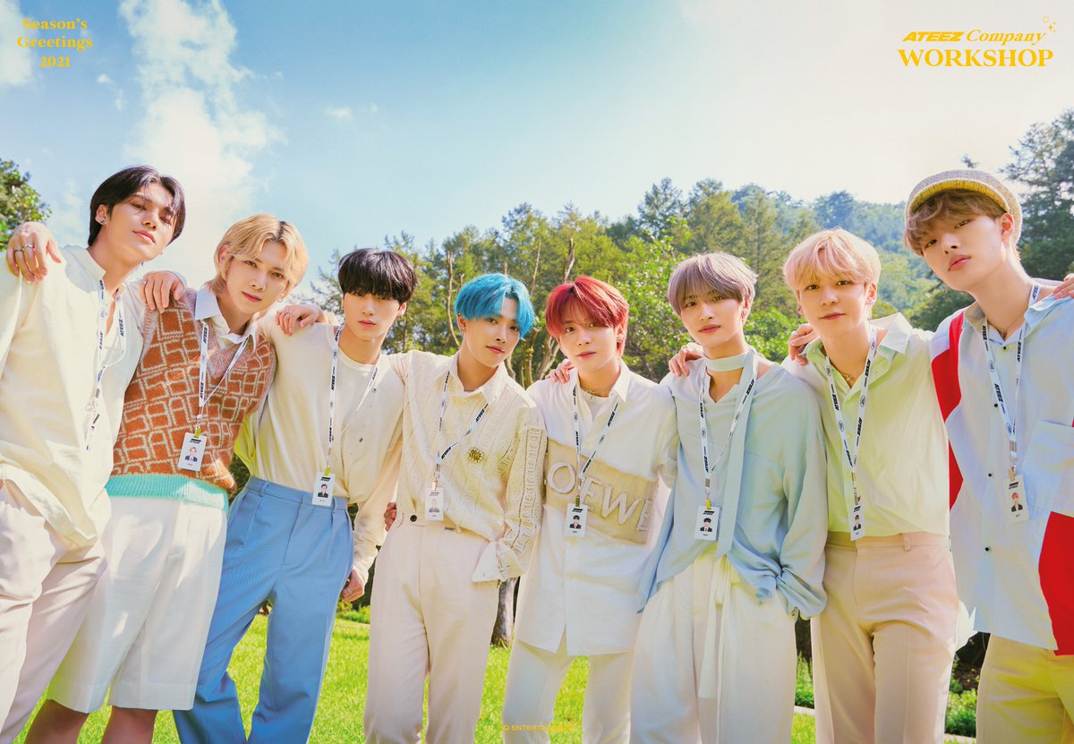 📷] ATEEZ 2021 SEASON'S GREETINGS Preview 1 ⠀ PRE-ORDER: 2020. 11