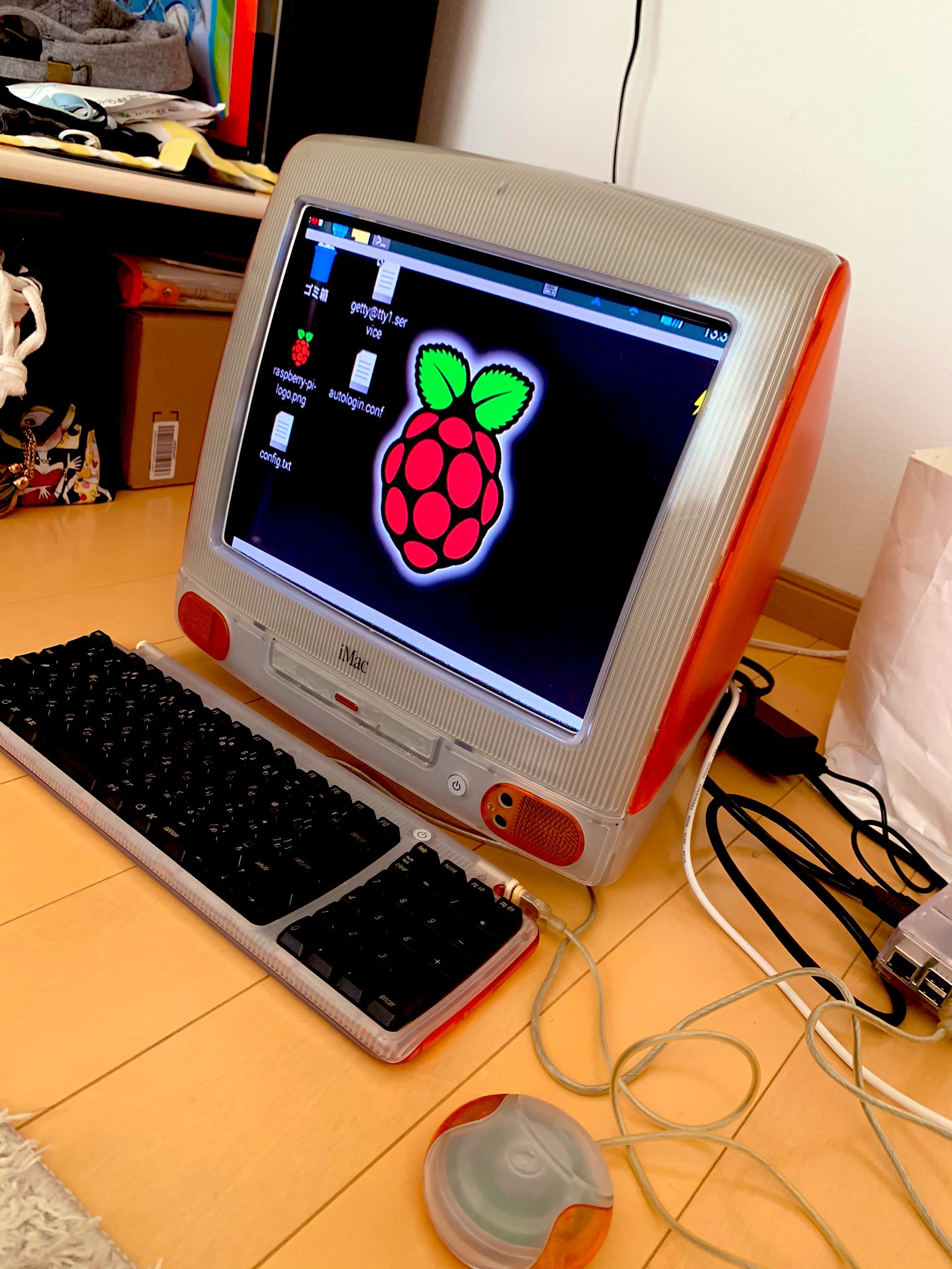 すーさんはんとiMacG3 M5521 4k,XGA液晶モニター化 すーさんはんと