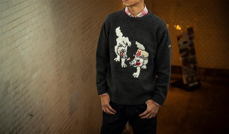 GBL もののけ姫 山犬 ニットセーター【L】 【公式通販】