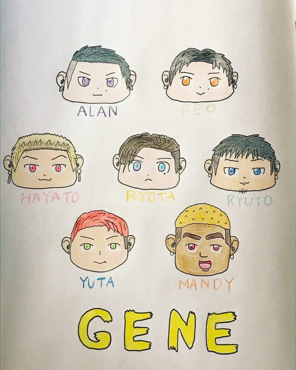 GENE🤡 #絵 #画 #絵画 #イラスト #アート #色鉛筆 #色鉛筆イラスト
