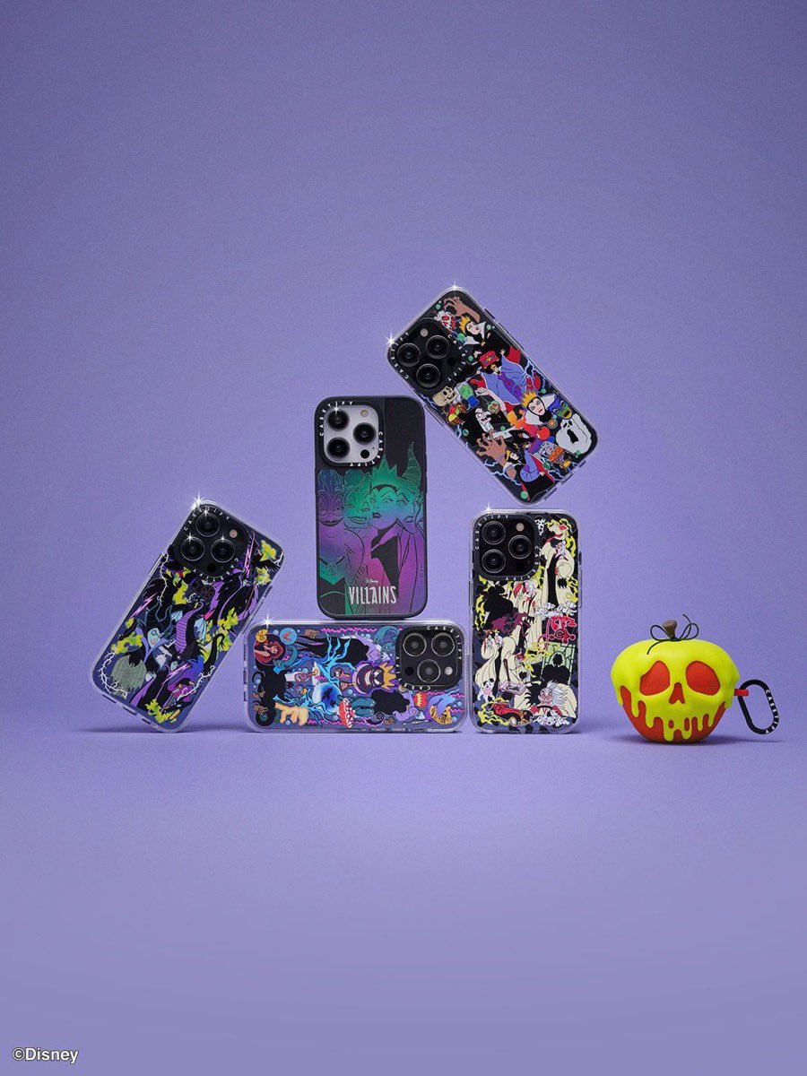 Disney x CASETiFY 悪役“ヴィラン”をフィーチャーしたコラボ