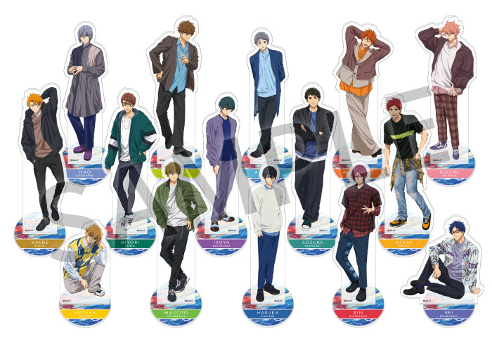 Free! 10th Anniversary 新商品 4/7】 「アクリルスタンド ーMemories