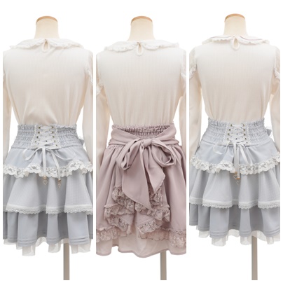 ♡ New Arrival ♡ 11/2(Thu) 店頭発売 ティアラリボンリブカット