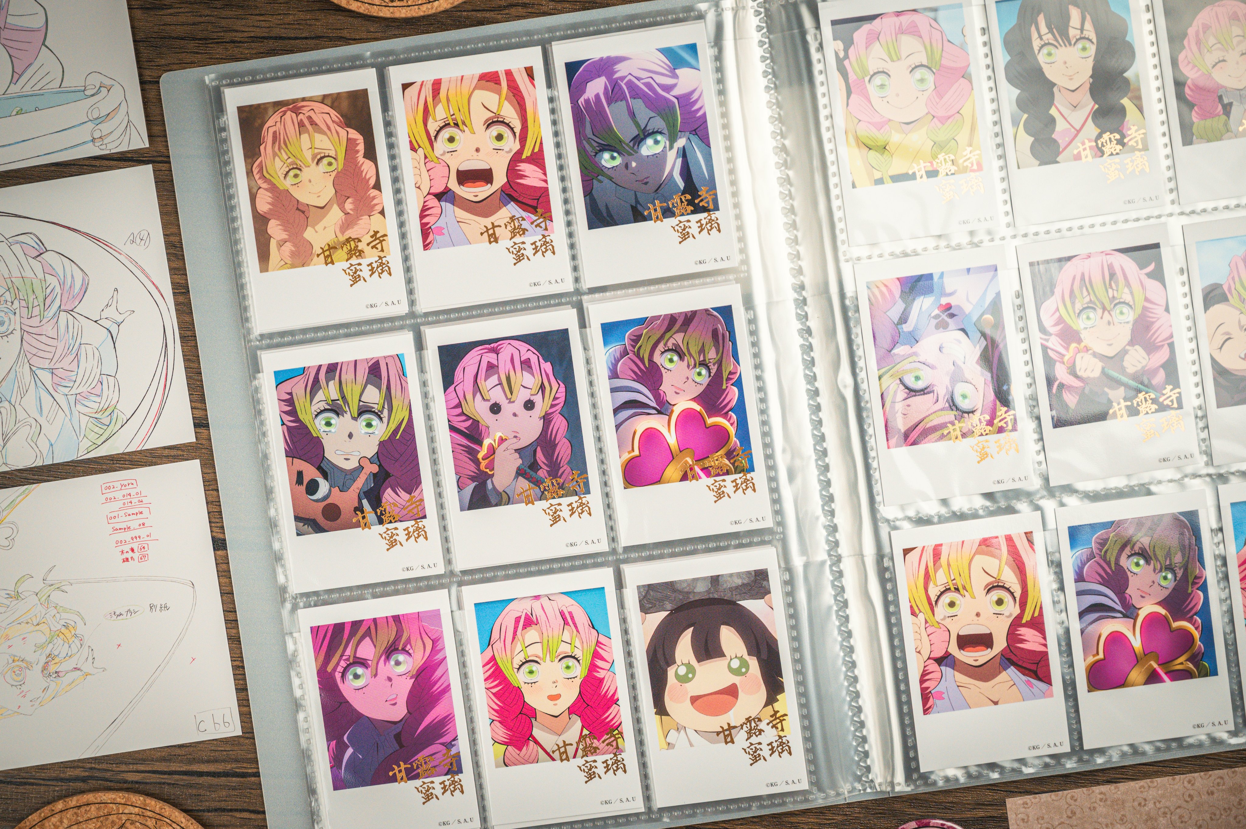 鬼滅 禰豆子 チェキ風ブロマイド 刀鍛冶 絵巻 鬼滅の刃 チェキ風