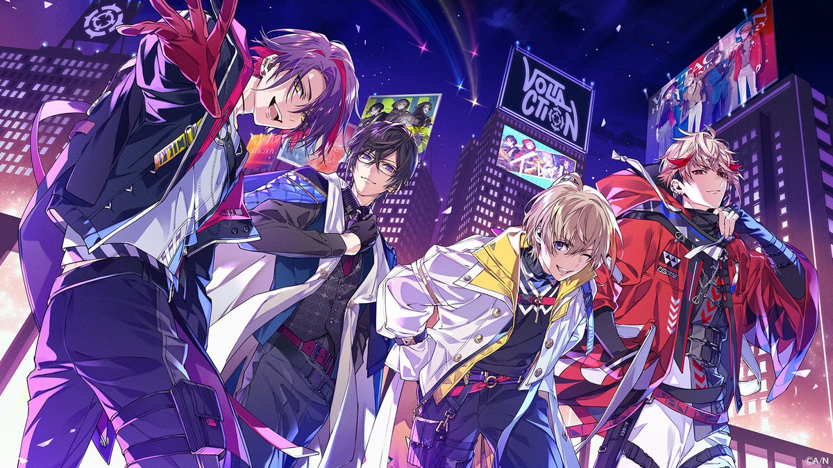 本日発売！】 #ダ・ヴィンチ 12月号 VTuber特集に #VOLTACTION の4人