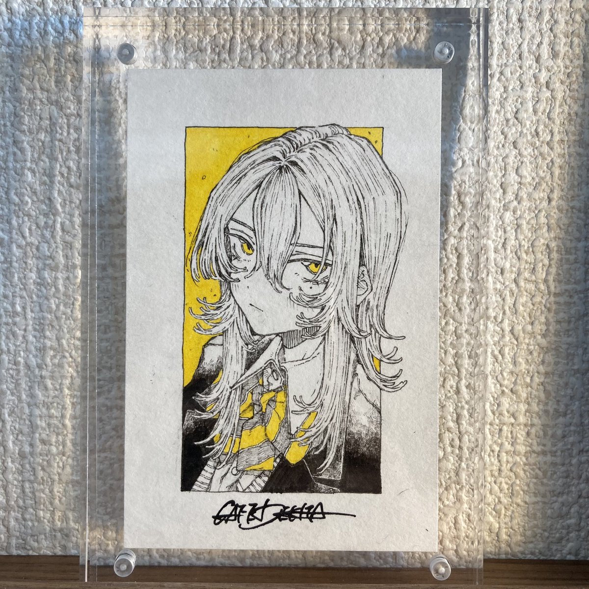 コミティアに出すミニ原画3です