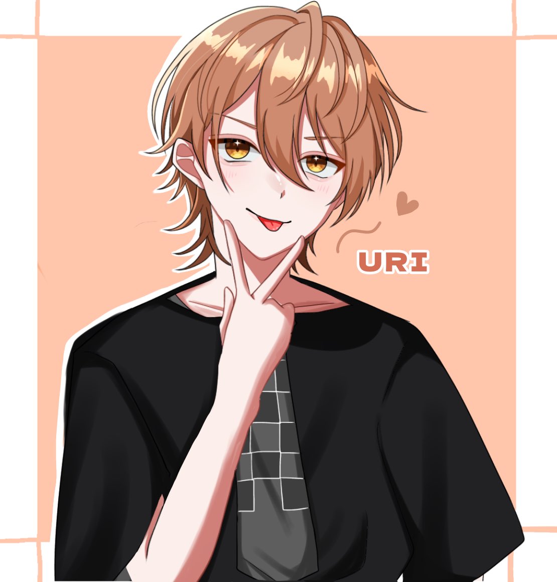 うりさん🎸 #からぴち #カラフルピーチ素材