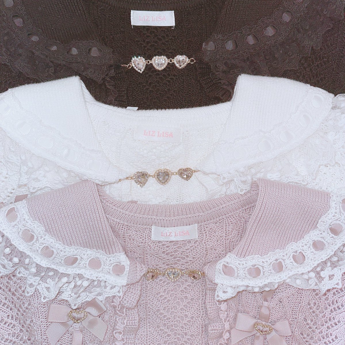 ❤︎ 𝐋𝐈𝐙 𝐋𝐈𝐒𝐀 近鉄Pass'e店 ❤︎ #クロップド透かしセーラー