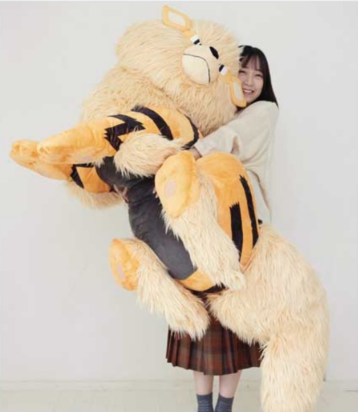 等身大 ウインディ 【美品・タグ付き】添い寝 ぬいぐるみ ポケモンセンター