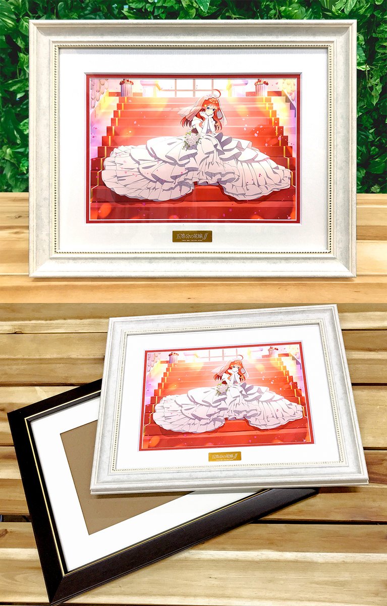 五等分の花嫁∬」描き下ろしB5キャラファイングラフ／ドレスのサンプル