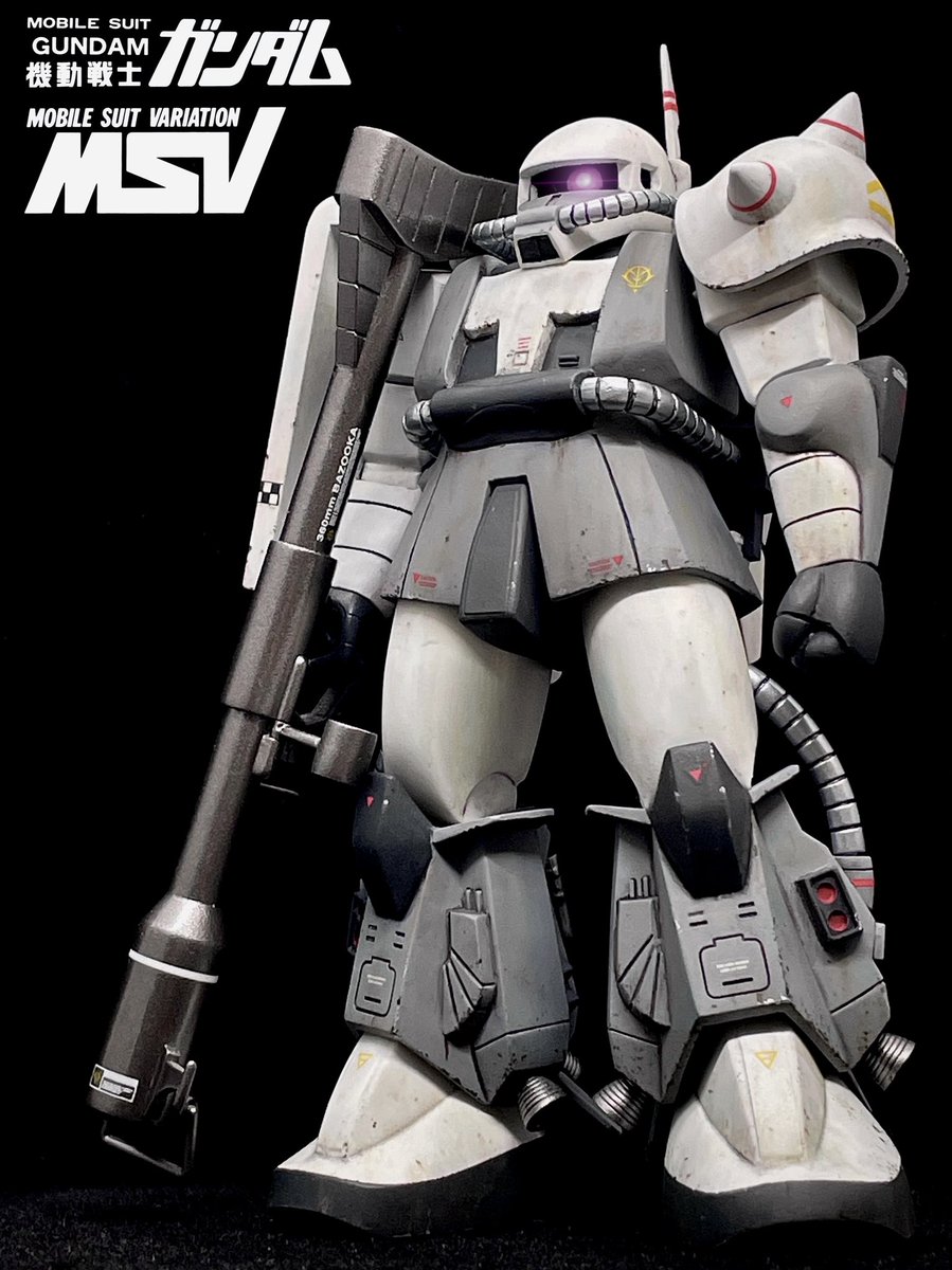 RT @ToMoS_Qkit: 完成❗️ 1/144 MS-06R-1A エリック