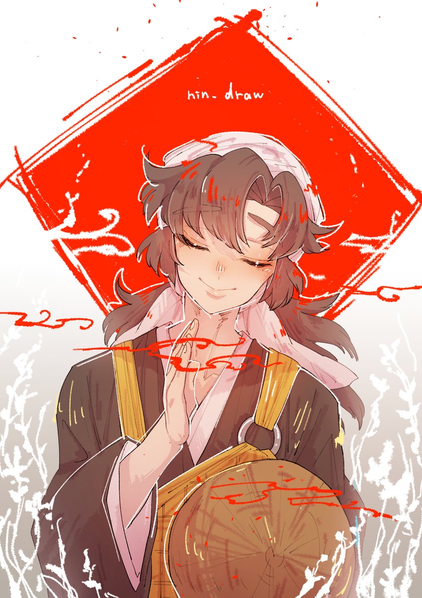 伊作「#nin_draw 「善法寺伊作」+10min 」|上ノ段有稀🎈のイラスト