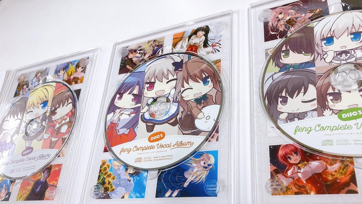 fengコンプリートボーカルアルバム公式＠8/27予約開始 (@feng_va