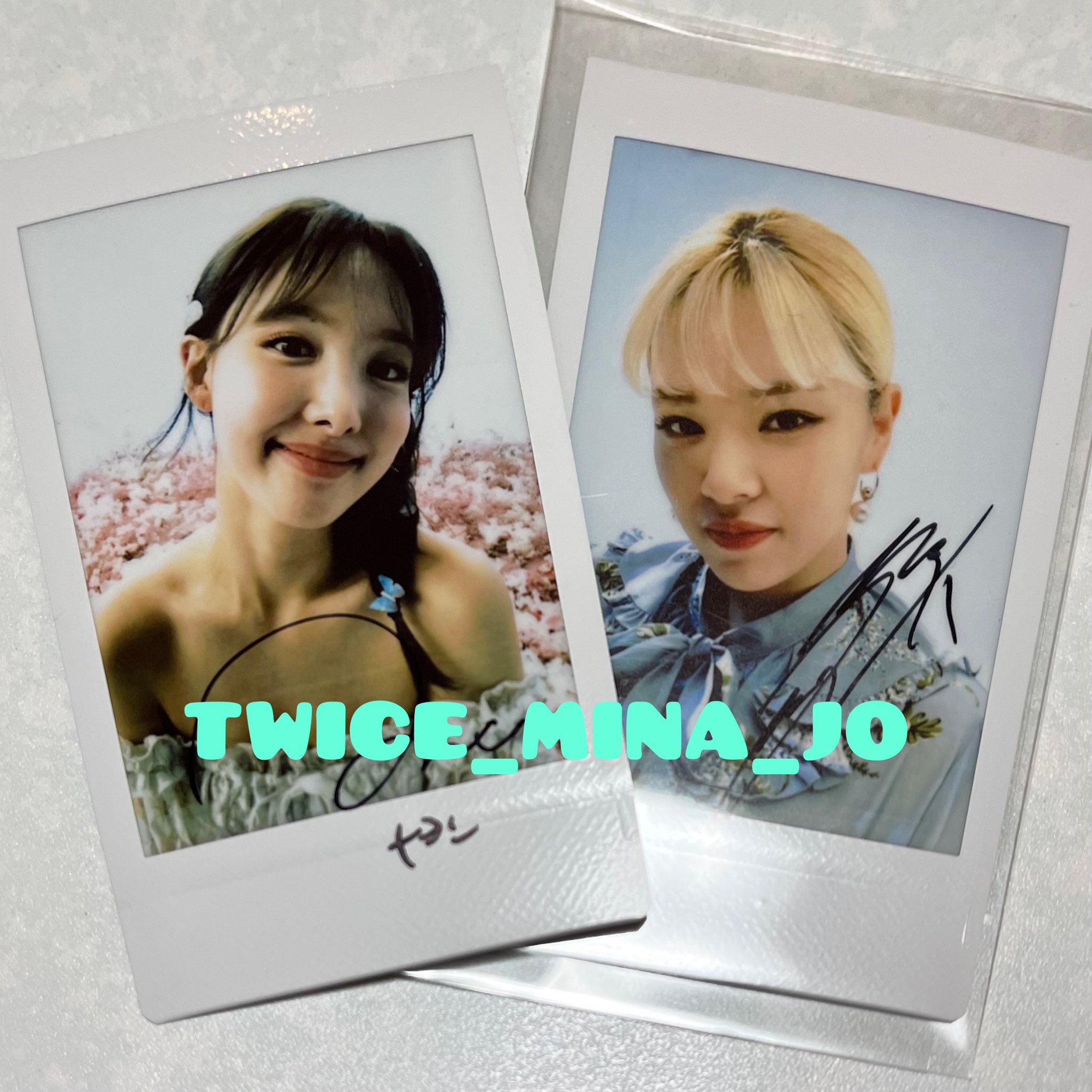 ジョンヨン チェキ ENEMY サイン ポラロイド TWICE twice TWICE ENEMY