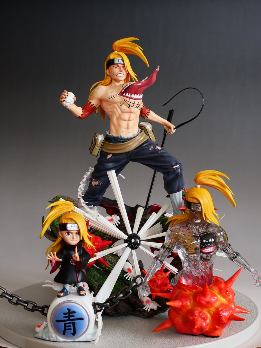 レビュー】 Cartoon World CW Studio Deidara EX ver Akatsuki Battle