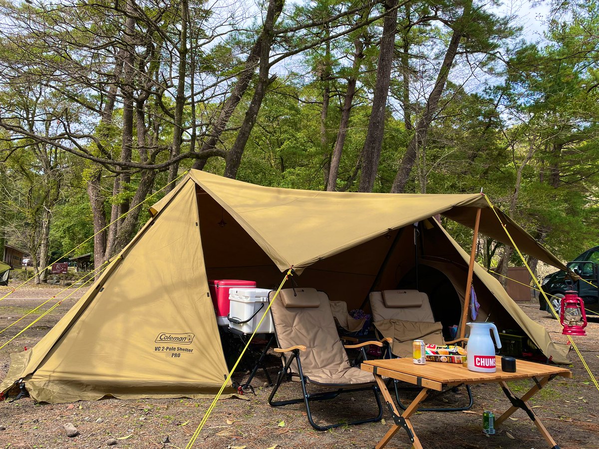 コールマン VC 2ポールシェルター VC2ポールシェルター ひとり簡単設営