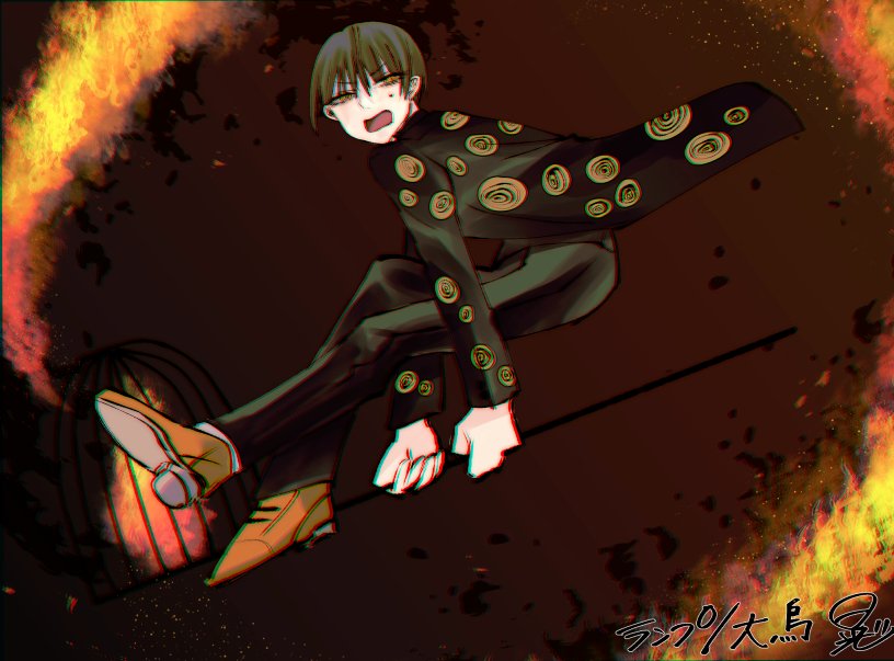 大鳥/ランプ 職員ホース #ロボトミー版深夜の真剣お絵描き60分一本勝負