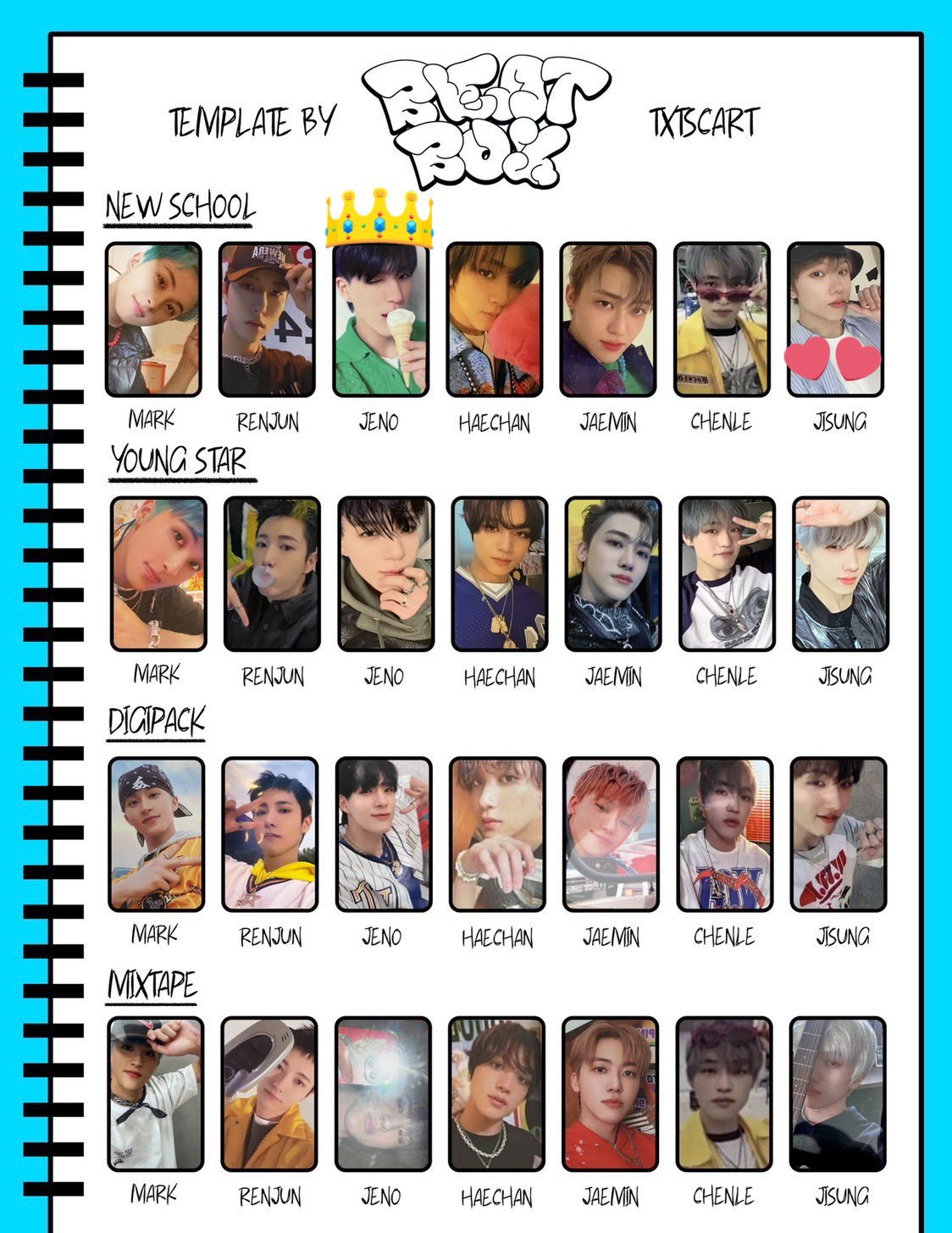 Nct Dream Beatbox Shopee ヨントン トレカ チョンロ