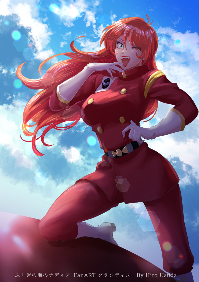 昔から大好きなグランディスさん…！ ファンアート描きました