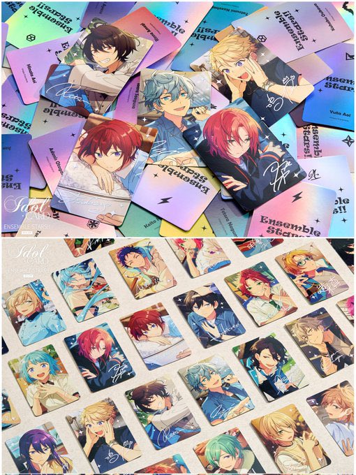 あんスタ 韓国 フォトカード 実物図更新 全49種 販売方式:ランダム