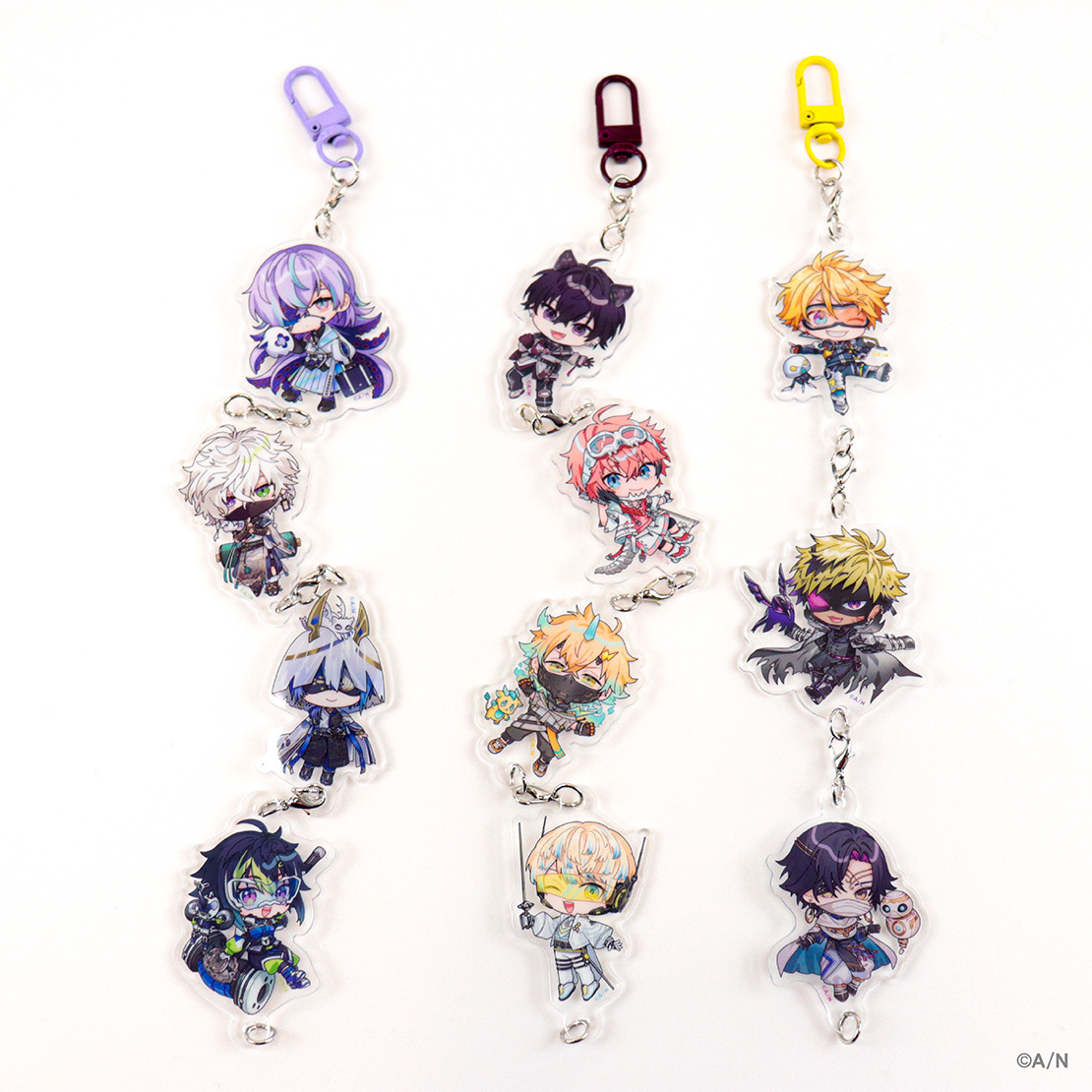 にじさんじ オリエンス つながるアクリルキーホルダー4点セット HEROES
