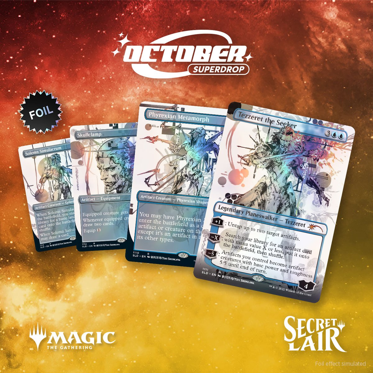 Yoji Shinkawa's collaboration with Magic is here. The legendary