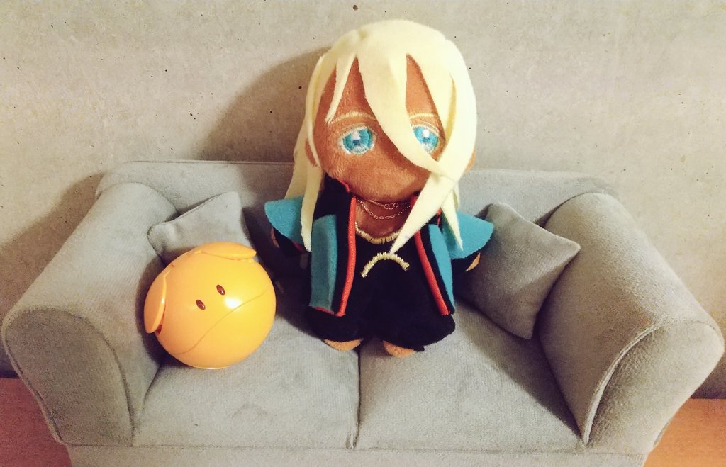 水星の魔女・シャディクぬい作ってみた。 褐色肌にしては黒すぎた