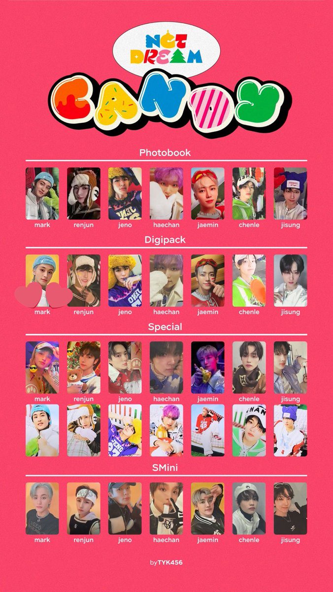 nct dream candy md ジェミン everland トレカ nct dream candy md