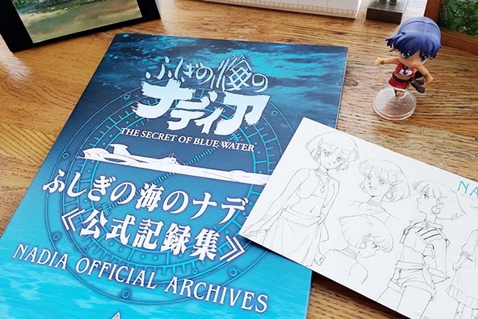 ◇『ふしぎの海のナディア』の公式記録集が発売！ 新宿の紀伊国屋本店