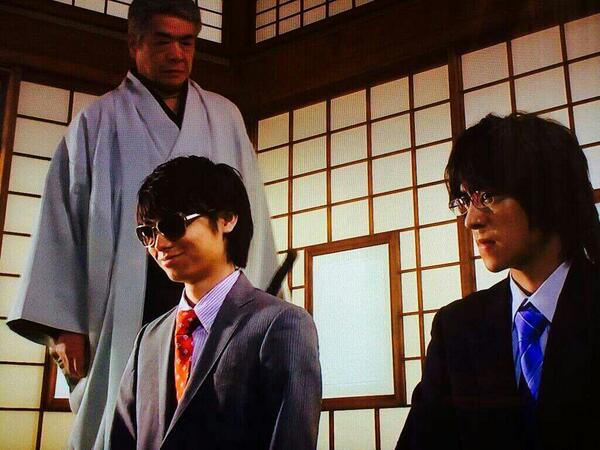 林隆三さん(鉄山さん) ドラマ｢ダークシステム-恋の王座決定戦-｣でHey