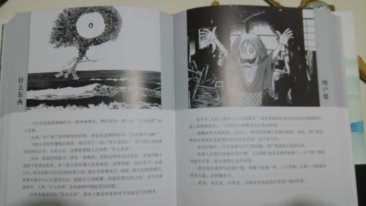 水木しげる先生の『妖怪大全』の中国語版。日本版同様900ページを