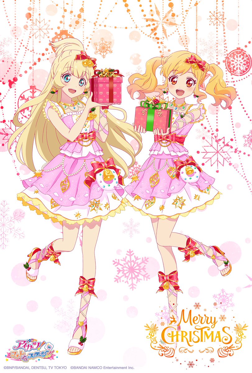 クリスマス☆記念②】 クリスマスカードの第2弾はゆめちゃんとひめ