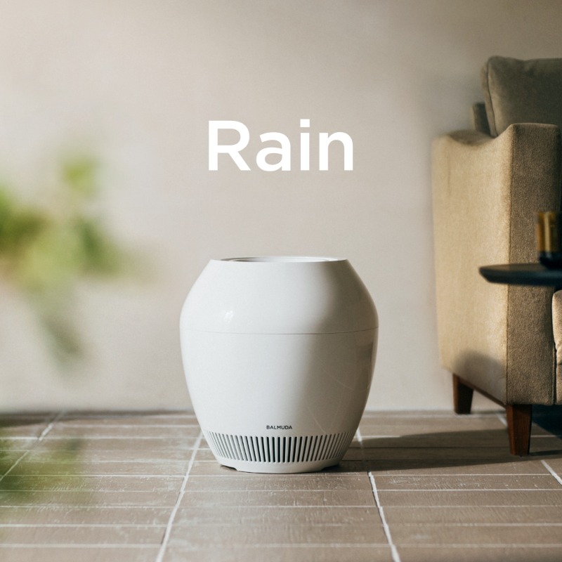 本日発売】空気を洗う美しい加湿器「Rain」 給水は上から注ぐだけ。画