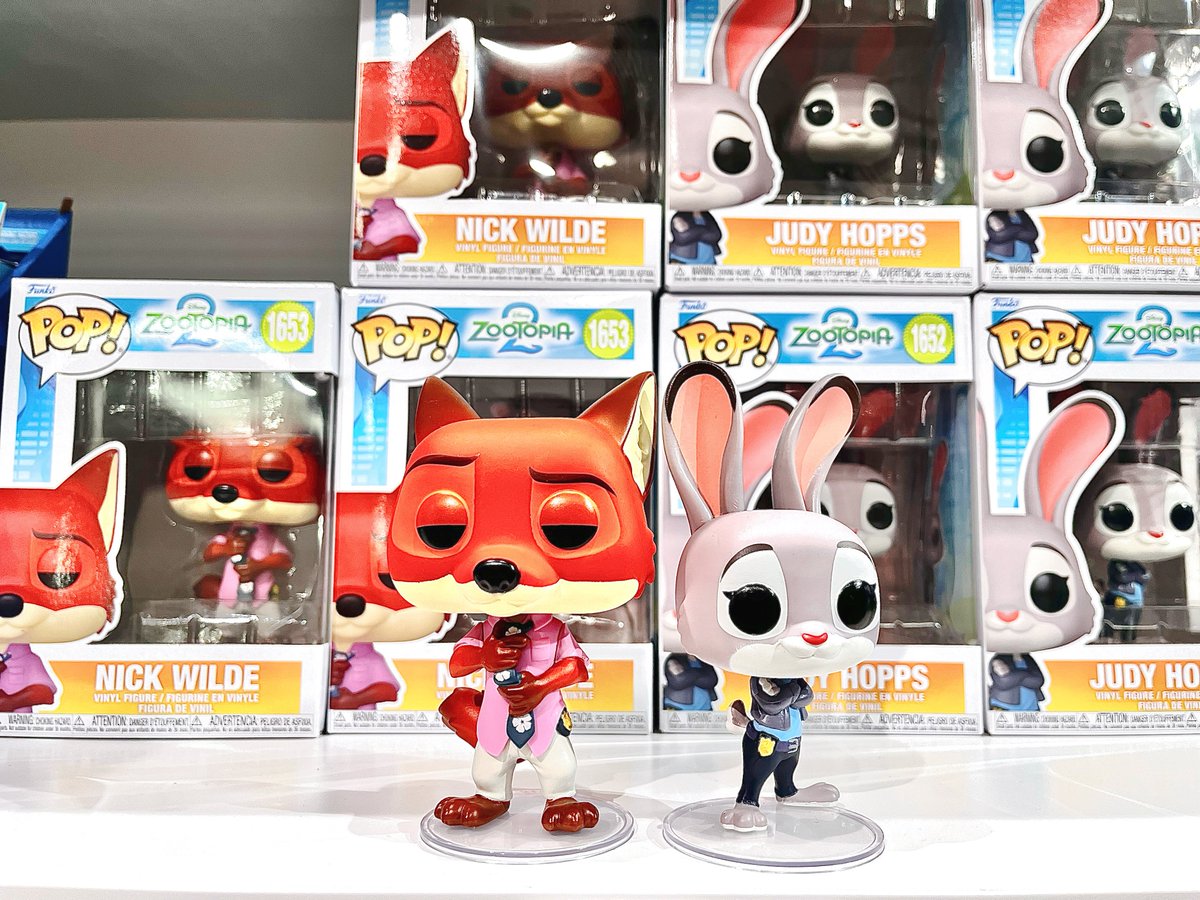 FUNKOニュース💎〉 🎬 映画『#ズートピア2』絶賛公開中！🦊 🐰 ✨ Pop