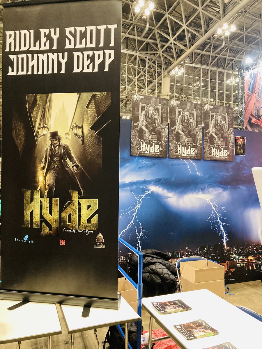 ジョニー・デップの東京コミコン限定『Hyde』のリーフもGET。場所は