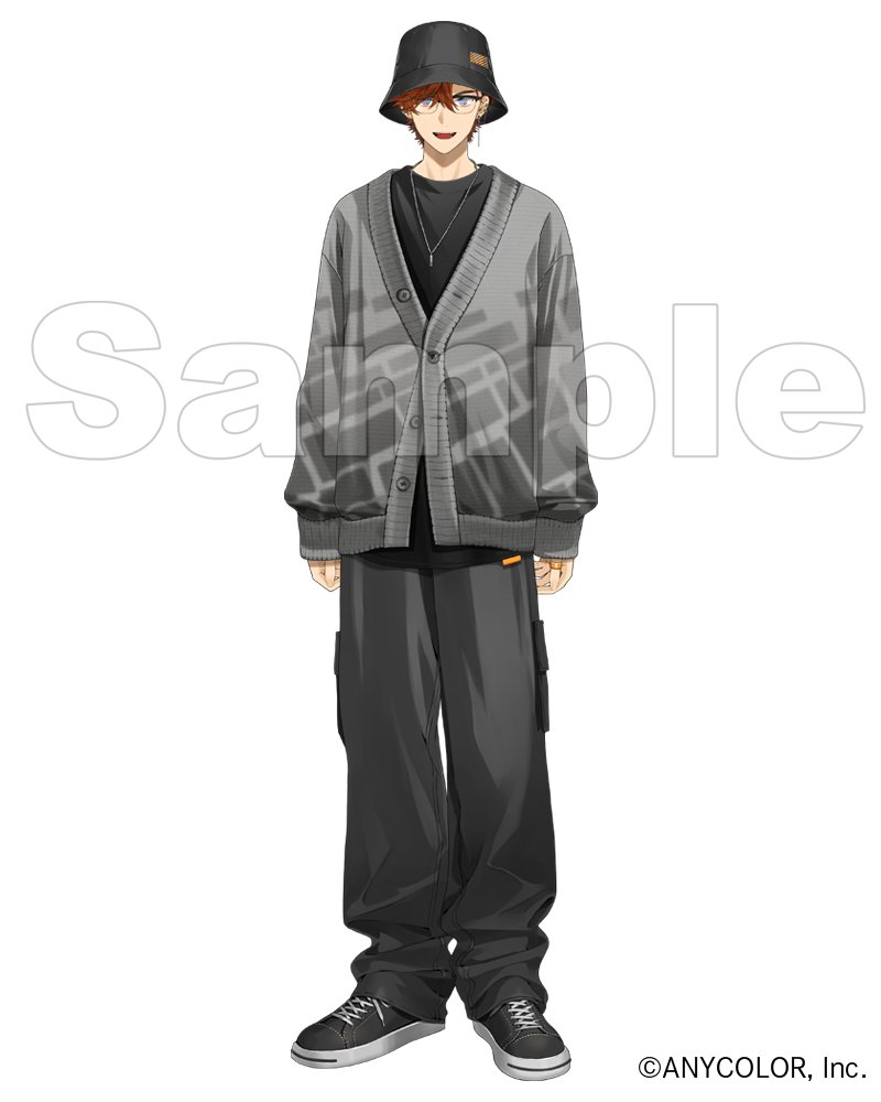 お仕事】にじさんじ北見遊征さんの新衣装をお仕立てさせていただきまし