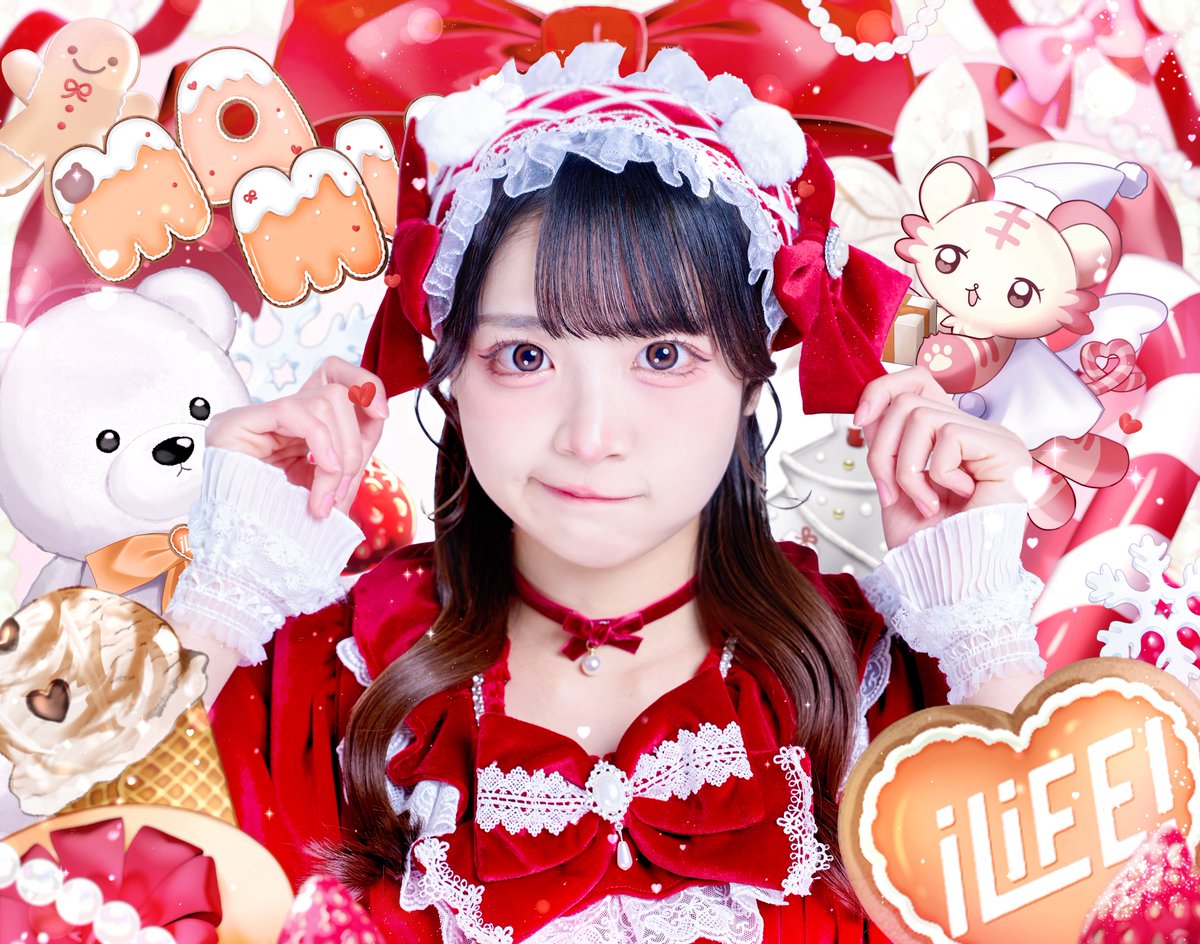 🛷𓂃꙳⋆ iLiFE! Xmas 🦌﹆·🎅🏻 ↟𐂂小熊まむ 「プレゼントは鮭が