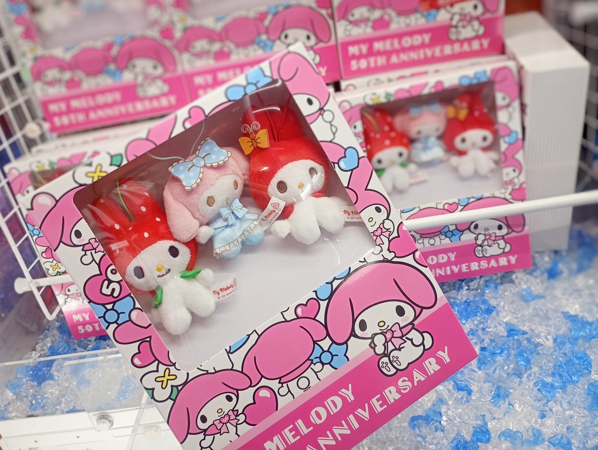 𝓝𝓮𝔀 ⸝ #マイメロディ 50周年記念🍓💘 ブックボックス入り