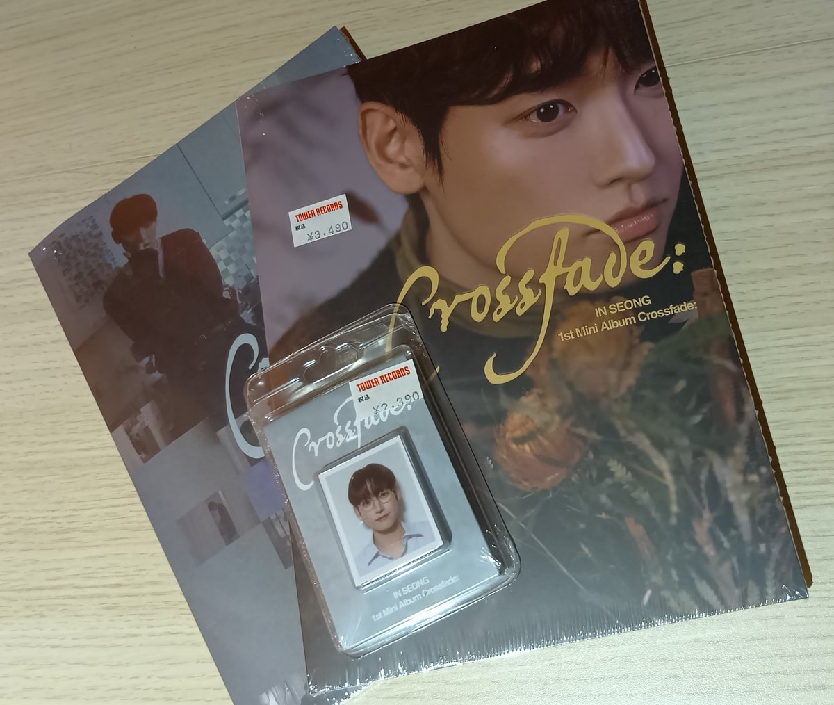 タワ渋kpop】 SF9のインソン初のソロアルバム『Crossfade:』入荷いたし