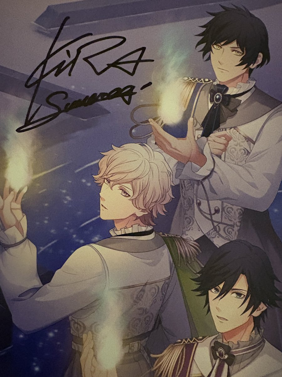 縞*様 うたプリ ワンダーランド カミュ 直筆 サイン入り ポスター 他