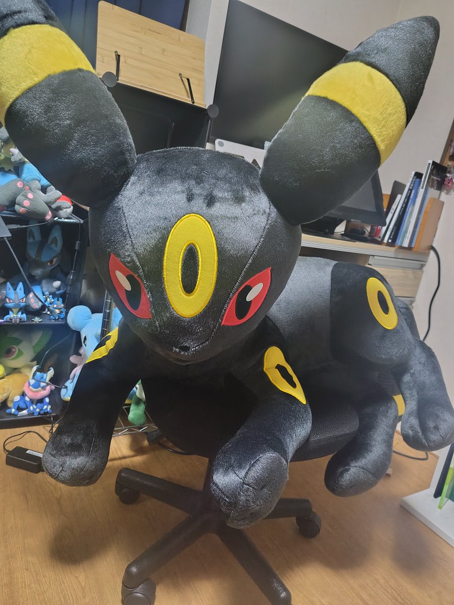 等身大ブラッキー来た！！！！！！でかい