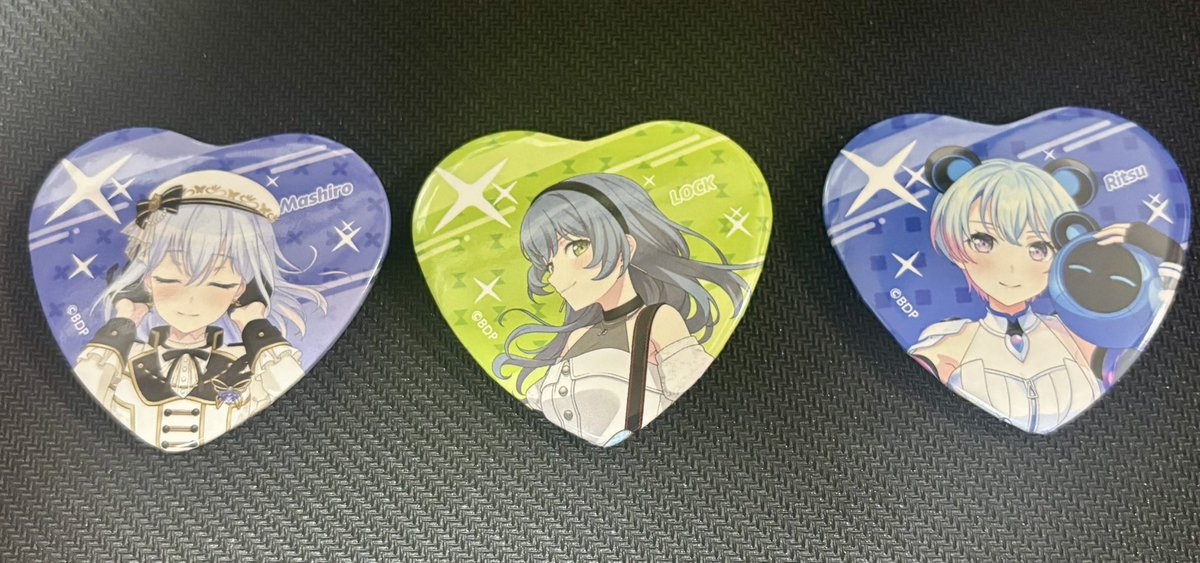 バンドリ ホログラム缶バッジ2023ver.vol2 倉田ましろ バンドリ