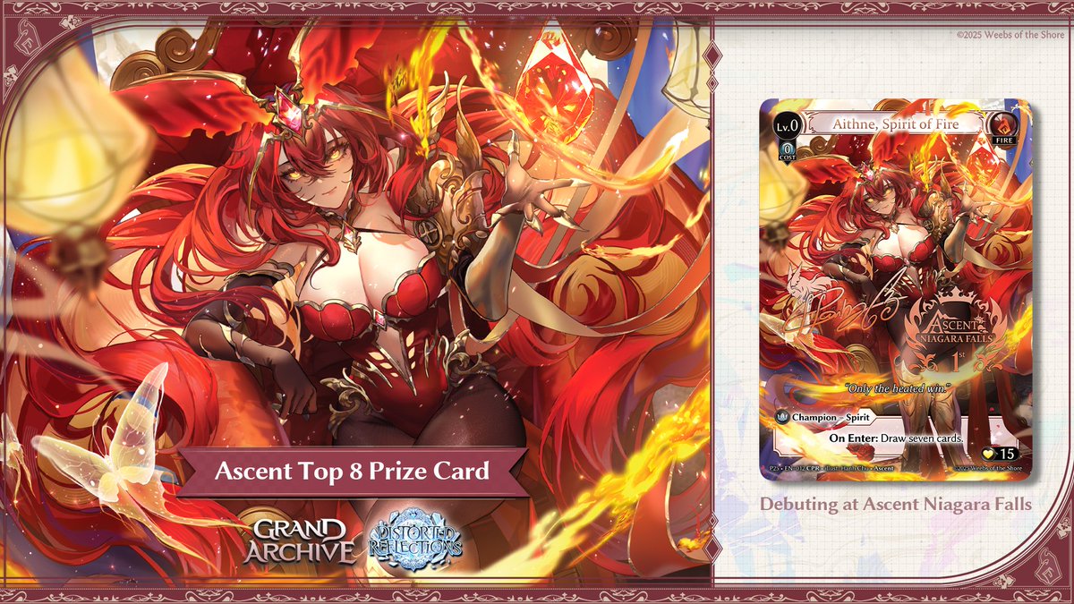 Introducing the return of Aithne, Spirit of Fire! 🔥 One of the