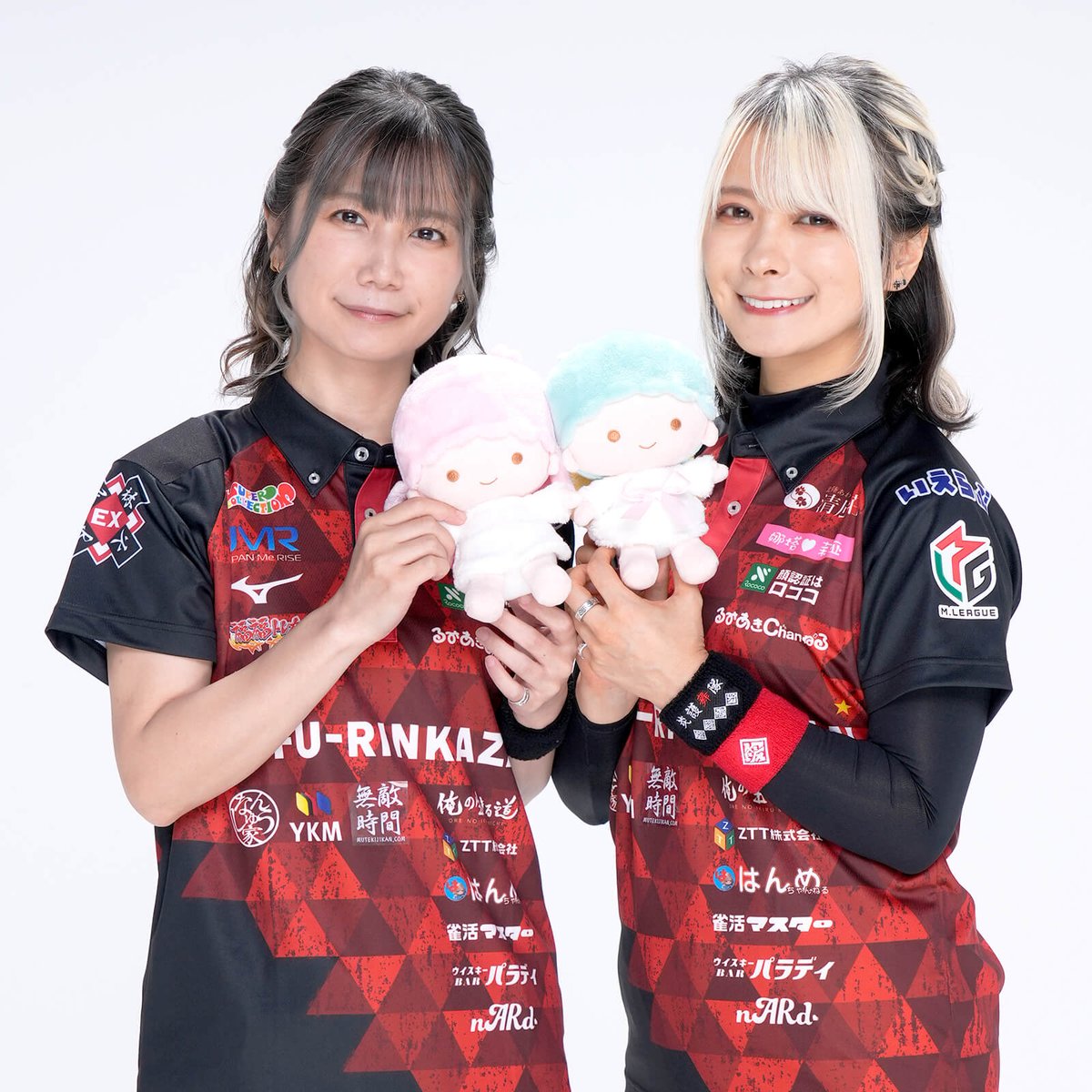 Mリーグトレカ EX風林火山×リトルツインスターズ発売‼️ ＼ 各選手の