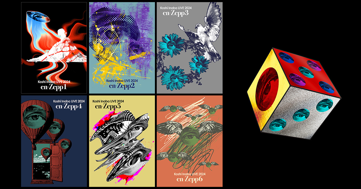 INABA #稲葉浩志】 DVD & Blu-ray「Koshi Inaba LIVE 2024 ～en-Zepp