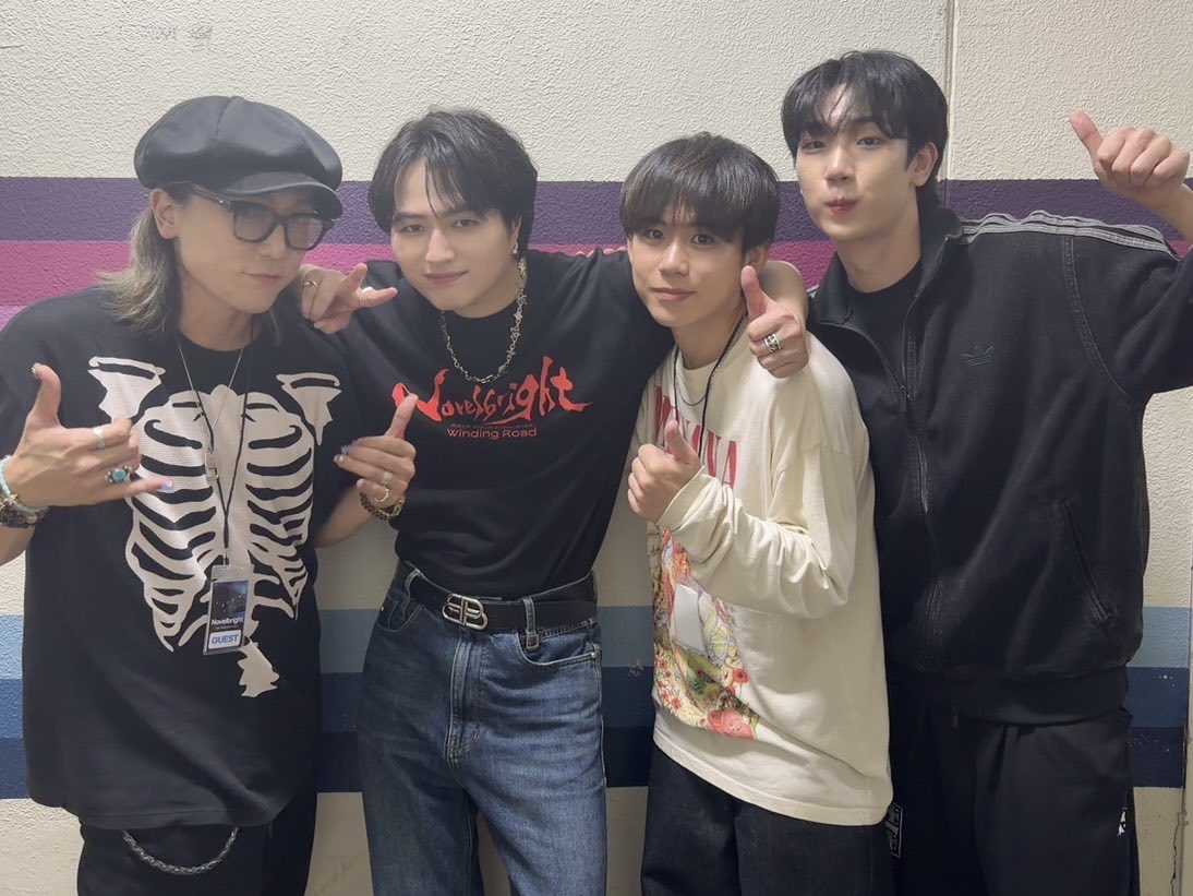 Novelbrightさんソウル公演観に行かせてもらいました✌️ 最高すぎて