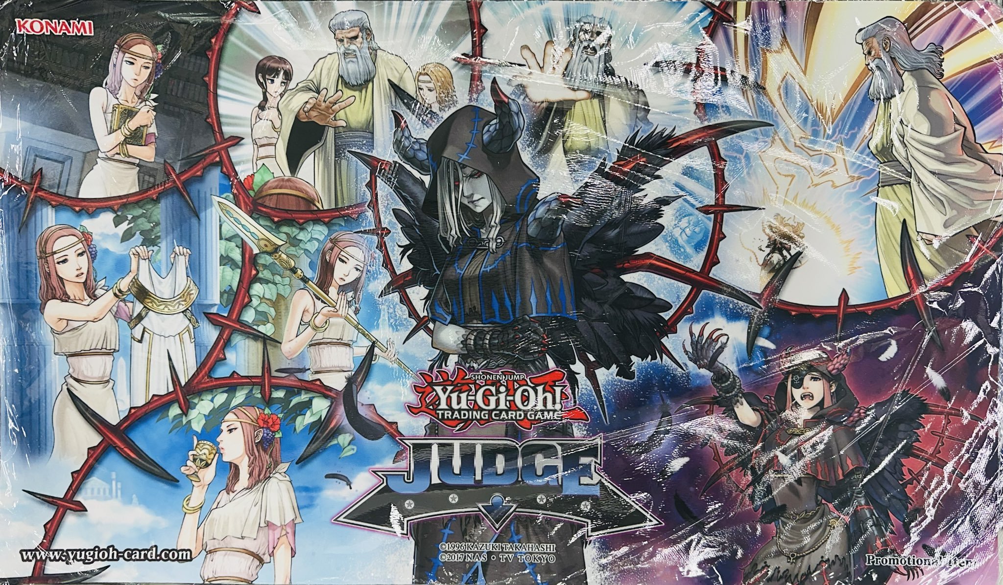 遊戯王 公式 judge ジャッジメント・オブ・アヌビス プレイマット 未