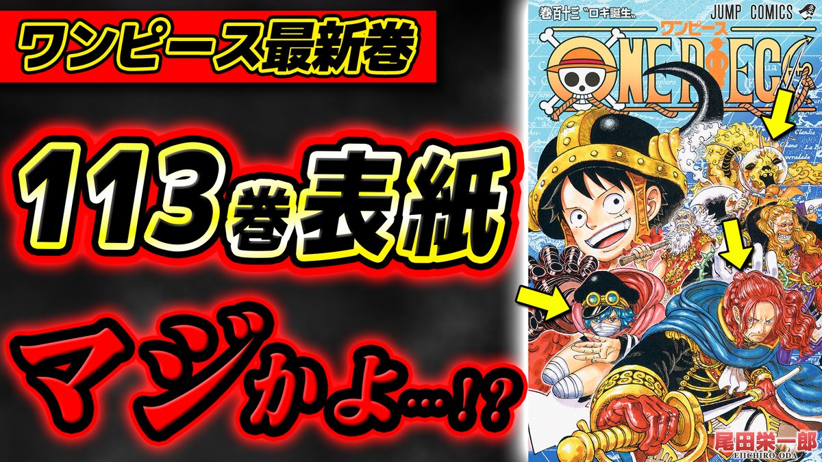 メインch動画公開！ 113巻表紙を語りましたー！ぜひ