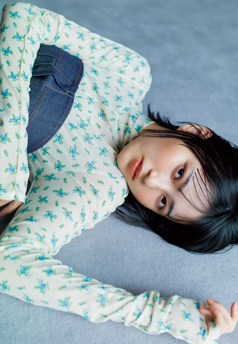 💛今週のグラビア💛 #櫻坂46 の #的野美青 さんが登場‼ 新曲『Make or